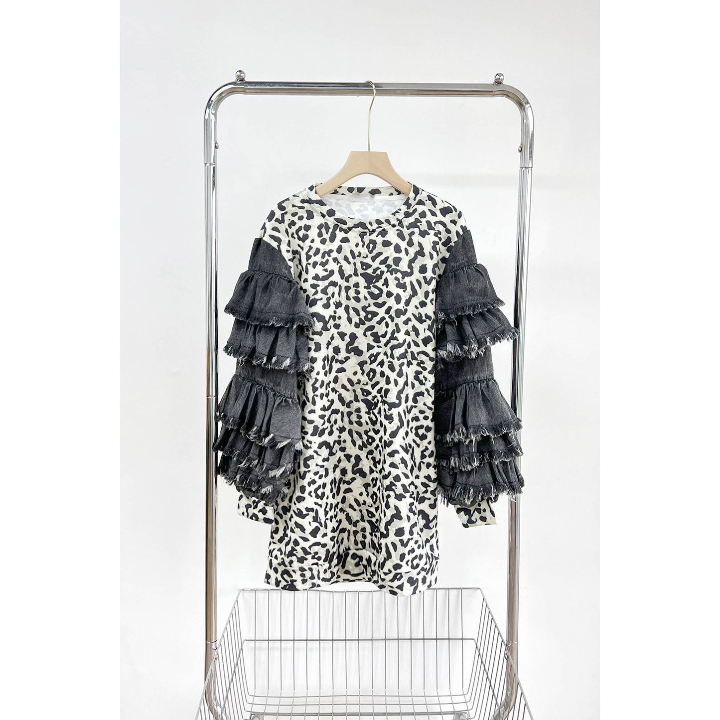 Layers Ruffled Sleeves Dress